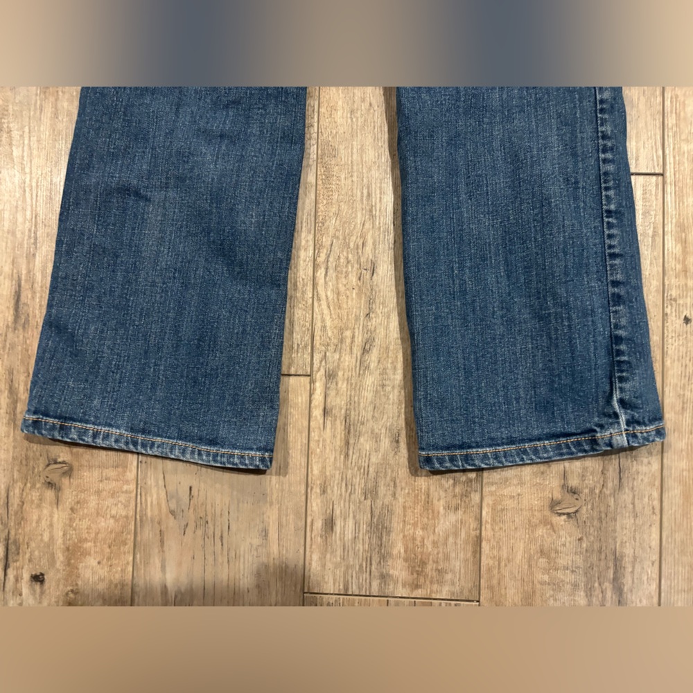 Christopher & Banks Dark Blue Flare Jeans - Picture 8 of 9